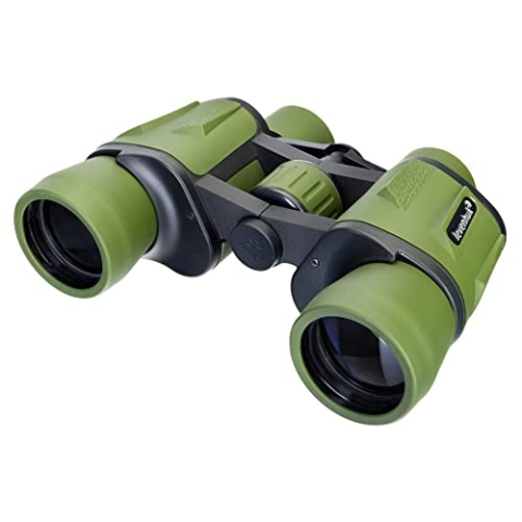 Levenhuk Travel 8x40 Zuverlässiges 8X-Feldfernglas für Camping, Jagd und Vogelbeobachtung, Farbe Grün