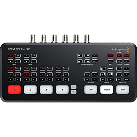 Blackmagic Design Atem SDI Pro ISO Streaming Mischer