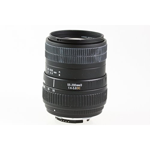 Sigma 55-200mm 4-5,6 DC digital Objektiv für Nikon D