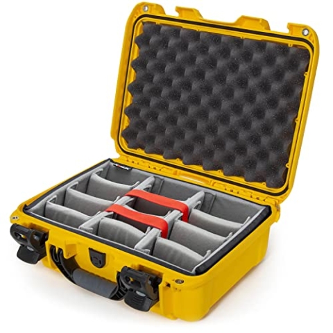 NANUK 920 Wasserdichter Hartschalenkoffer Mit Gepolsterten Trennwänden - Gelb