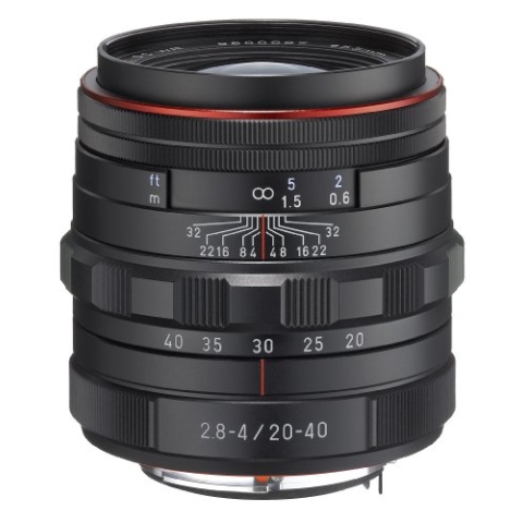 Pentax 23000 HD DA F2.8-4ED DC WR Limited K-Mount Objektiv (20-40 mm) schwarz