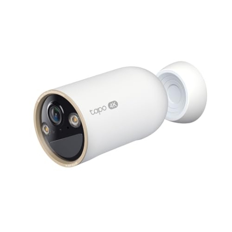 Tapo C460, 4K-8MP, Dual-Band WiFi, batteriebetriebene Außen-Überwachungskamera, kostenlose KI-Erkennung, Person, Haustier und Fahrzeug, Sternenlicht-Farbnachtsicht, IP66 wetterfest, magnetischer