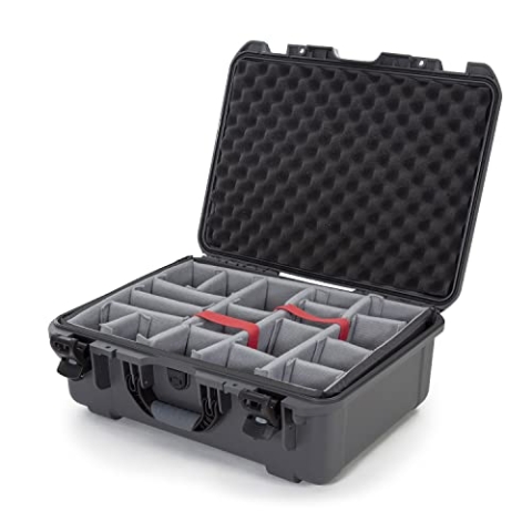 NANUK 940 Wasserdichter Hartschalenkoffer Mit Gepolsterten Trennwänden - Graphit