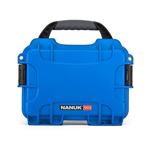 NANUK 903 Wasserdichter Hartschalenkoffer leer - Blau