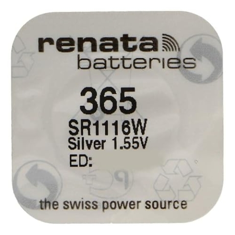 Renata SP 365 SR1116W Watch Batterie Pack von 10 Stück