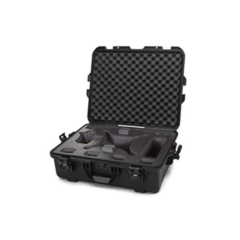 Nanuk DJI Drohne Hartschalenkoffer für DJI Phantom 4 / Phantom 4 Pro (Pro+) / Advanced (Advanced+) & Phantom 3, wasserdicht, mit Schaumstoffeinsatz, Schwarz