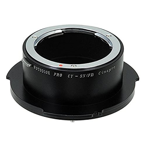 Fotodiox Pro Lens Adapter Compatible with Contax/Yashica (CY) SLR Lenses on Sony CineAlta FZ-Mount Cameras