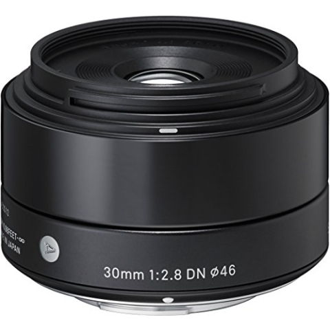 Sigma 30mm F2,8 DN Art Objektiv (46mm Filtergewinde) für Micro Four Thirds Objektivbajonett schwarz