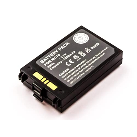 MicroBattery MBS9003 Barcodeleser-Zubehör – Zubehör für Barcodeleser (Lithium-ION (Li-Ion), 1900 mAh, Barcodeleser, 3,7 V, Schwarz, Akku/Batterie)