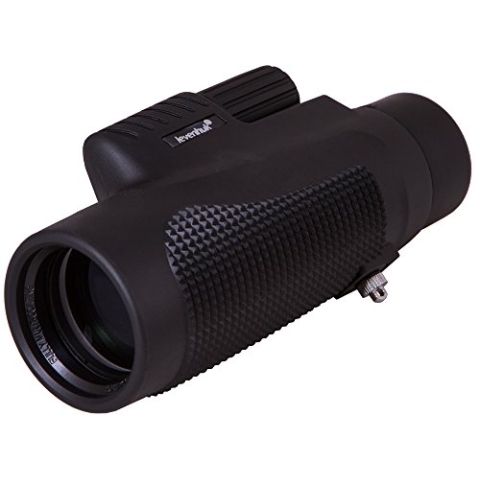 Levenhuk Wise 8x42 Hand-Fernrohr mit Durchgehend Mehrfachvergüteter Optik Aus BaK-4-Glas für Helle und Klare Bilder