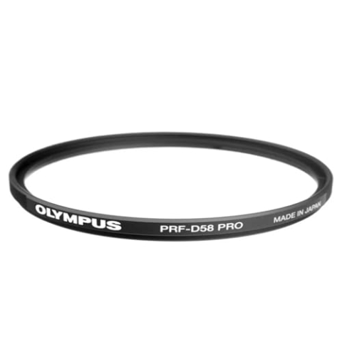 OM SYSTEM PRF-D58 MFT Pro Schutzfilter, geeignet für Olympus OM SYSTEM M.ZUIKO Objektive (75mm F1.8, 12‑45mm PRO,14‑150mm, 40‑150mm F4-5.6 (R), 75-300mm)