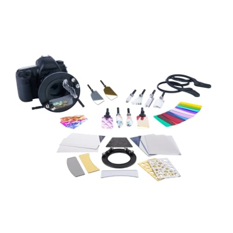 LensBaby - OMNI - Deluxe Collection III - KLEIN - für Filtergrößen von 49mm bis 58mm - Vollständigstes Toolkit - Vielseitiges System optischer Effekte