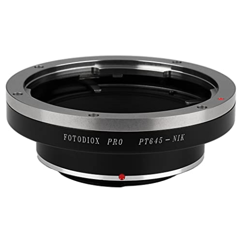 Fotodiox Pro Lens Mount Adapter Compatible Pentax 645 Lenses on Nikon F-Mount Cameras