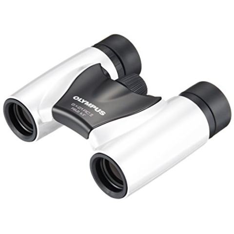 Olympus 8x21 RC II Fernglas mit Tasche weiß