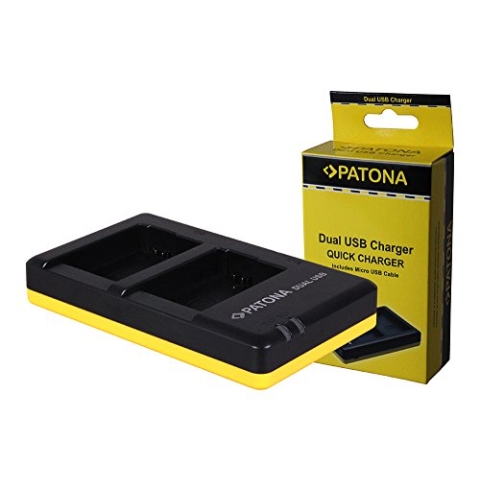 PATONA 1964 – Ladegerät (5 V, 8,4 V, 11,5 cm, 7 cm, 1,9 cm, Micro-USB)