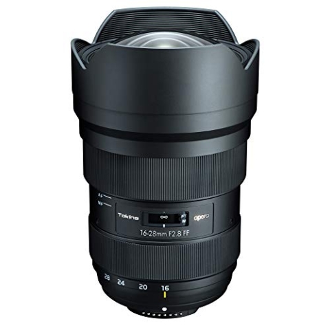 Tokina Opera 16-28mm F2.8 FF SLR Weitwinkel-Zoomobjektiv Schwarz - Kameraobjektive (SLR, 15/13, Weitwinkel-Zoomobjektiv, 0,28 m, Nikon F, 2,8-22), TO1-OPERA1628NAF