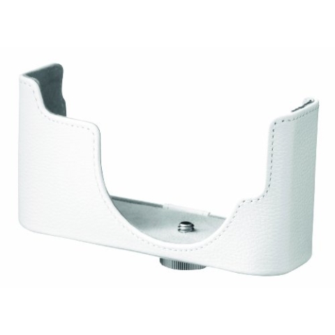 Nikon VHL00202 Leder-Halbtasche CB-N1000 für V1 in weiß