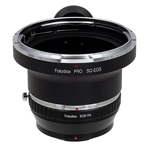 Fotodiox Pro Combo Lens Adapter Kit Compatible with Bronica SQ Lenses on Fujifilm X-Mount Cameras