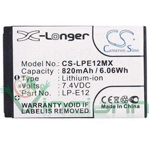 Cameron Sino CS-LPE12MX Akku für Magellan Thales MMCE/Thales CX/Promark 3 (820mAh)