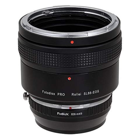 Fotodiox Pro Combo Lens Mount Adapter Compatible with Rolleiflex SL66 Lenses on Micro Four Thirds Mount Cameras