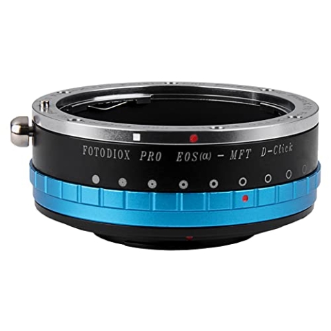 Fotodiox Pro IRSI Lens Mount Adapter Compatible with Canon EOS EF Lenses on Micro Four Thirds Cameras