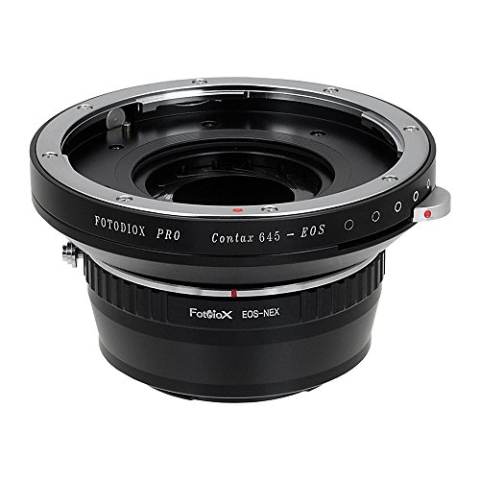 Fotodiox Pro Combo Lens Adapter Kit Compatible with Contax 645 Lenses on Sony E-Mount Cameras