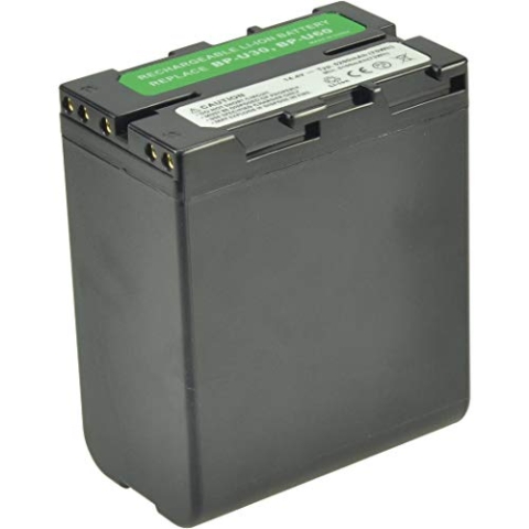 2-Power 5200mAh Li-Ion (14,4V) Camcorder Ersetzt Akku für BP-U30