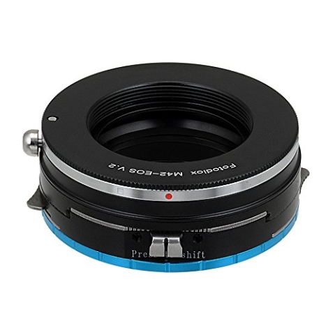 Fotodiox Pro Combo Shift Lens Adapter Kit Compatible with M42 Type 2 and Type 1 Lenses on Fujifilm X-Mount Cameras