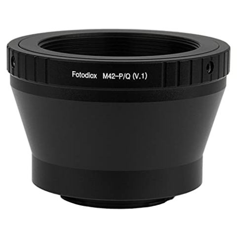 Fotodiox Lens Mount Adapter Compatible with M42 Type 1 Lenses on Pentax Q-Mount Cameras
