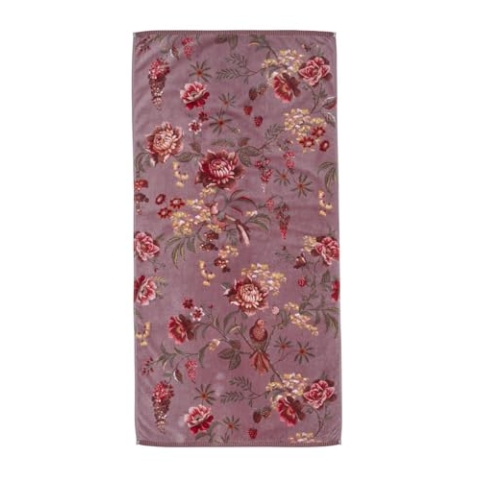 Pip Studio Duschtuch Secret Garden | Mauve - 70 x 140