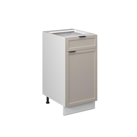 Vicco Küchenschränke Fame-Line, GrauBeige, 40 cm ohne Arbeitsplatte