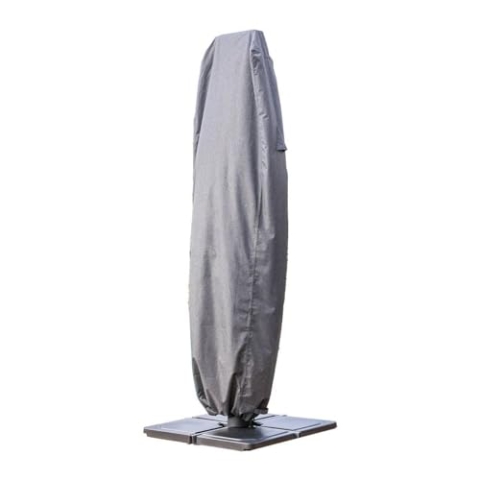 Hespéride - Hambo Schutzhülle für Ampelschirm L - 257 x 70 x 40 cm - Grau