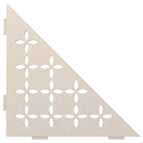 Schlüter SHELF-E-S1 210x210mm Floral Elfenbein
