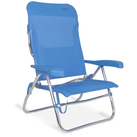 Silla-cama playa alta 7 pos.Dural.(Multifibra)
