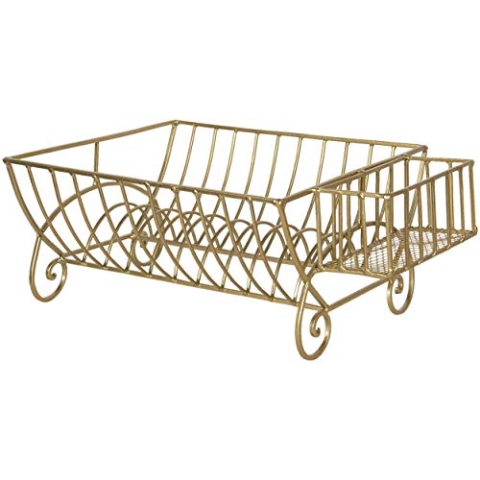 Clayre & Eef Abtropfgestell 42x29x17 cm Gold 6Y2622GO