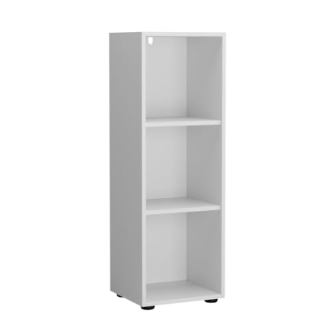 Vicco Kinderregal Estell, Spielzeugregal für Faltboxen, Weiß, 36.2 x 107.6 cm 3 Fächer