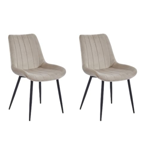 Colenis - Verta Esszimmerstuhl - Set Van (2, Beige)