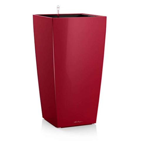 Lechuza Pflanzsäule Cubico 50 Scarlet rot Hochglanz 18163