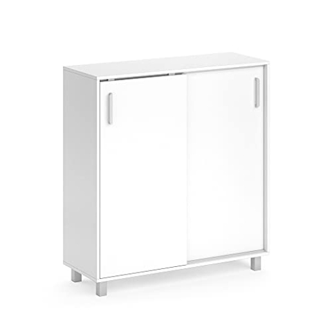 Vicco Schuhschrank Viva, Schuhregal, Weiß, 100 x 108 cm