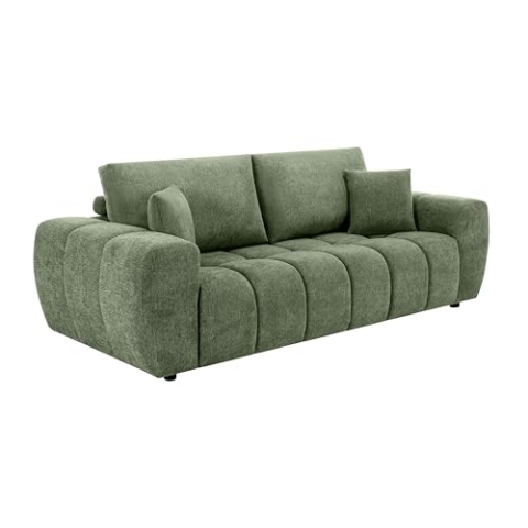 Oviala Sofa, rechts, 3-Sitzer, Grün