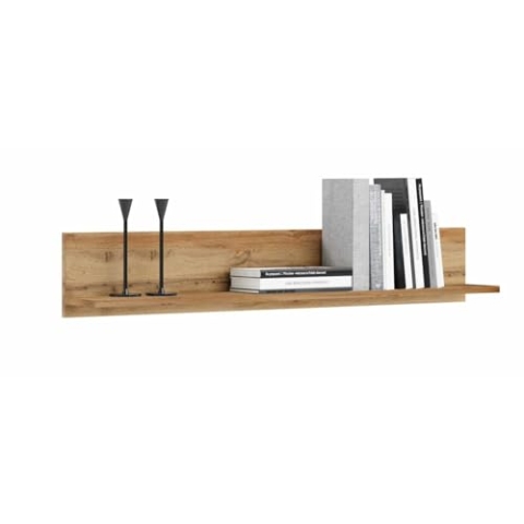 KOBI Regal, 100 cm, dunkles Holz