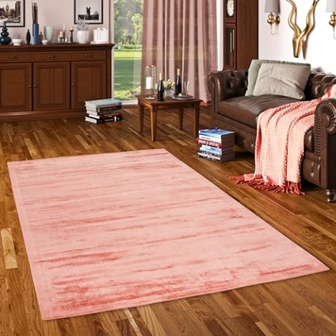 Pergamon Luxus Designer Teppich Roma Altrosa in 10 Größen