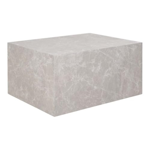 ebuy24 Prague Ecktisch Marmor dekor (T80xB60xH40)