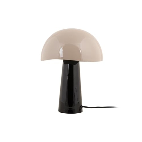 Leitmotiv [DL] Table lamp Grato Enamel Black w. warm Grey