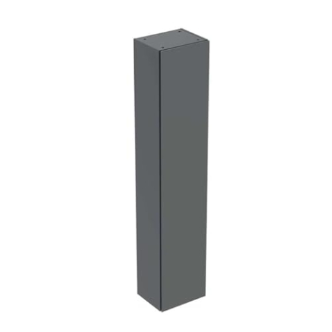 Keramag Geberit iCon Hochschrank mit Einer Tür, 36x180x29,1 cm, 502316; Farbe: Lava lackiert matt
