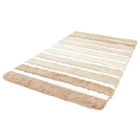Kleine Wolke Phoenix Badteppich, Taupe, 60 x 100 cm