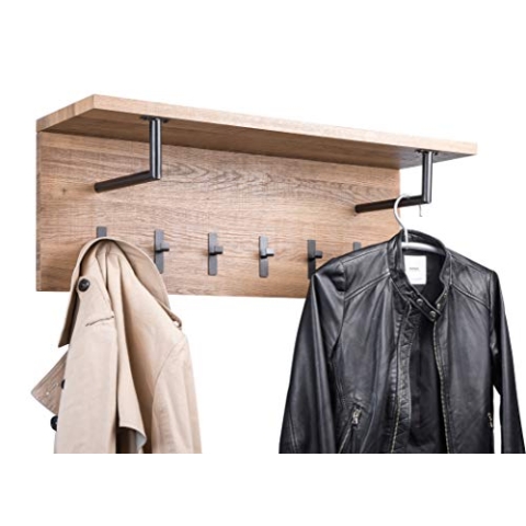 M2 Kollektion Surat Wandgarderobe, MDF, B/H/T = 80x30x26cm