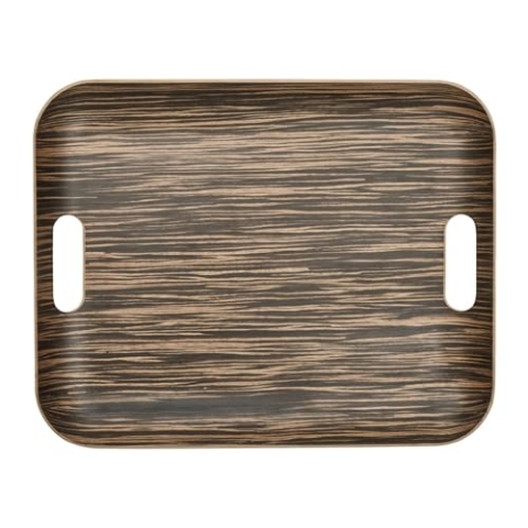 ASA 53800970 Holztablett rechteckig Ebony 45 x 36 cm (1 Stück)