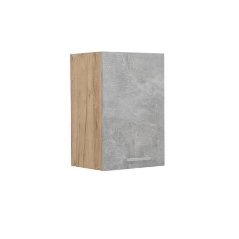Vicco Hängeschrank R-Line, hängender Küchenschrank, Beton, 40 cm