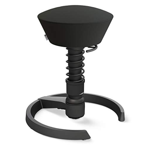 aeris Swopper – Ergonomischer Hocker – Bürohocker höhenverstellbar – Vielseitiger Sitzhocker für einen gesunden Rücken – Bürostuhl ohne Rollen, Feder Standard